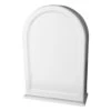 Miller Traditional 1903 Arched Framed White Cabinet 494 X 706mm -Burlington Shop M 2015 3 9 11 18 12 69