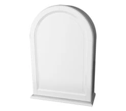 Miller Traditional 1903 Arched Framed White Cabinet 494 X 706mm