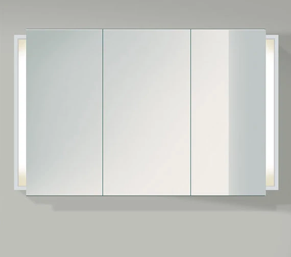 Duravit Ketho 1200 X 750mm 3 Door Mirror Cabinet 3 Duravit Ketho 1200 X 750mm 3 Door Mirror Cabinet