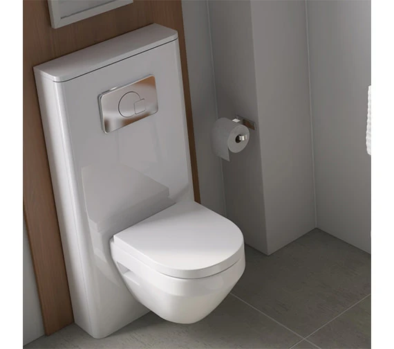 IMEX Flite 550mm White Gloss WC Cistern Frame Furniture Cover 5 IMEX Flite 550mm White Gloss WC Cistern Frame Furniture Cover - Image 3