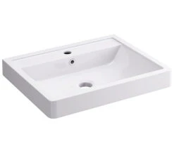 IMEX Flite White Wall Hung Double Drawer Unit And Basin 600mm -Burlington Shop M 2016 11 30 7 30 20 388