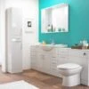 Nuie Mayford 1060mm Wide Floor Standing 2 Door 3 Drawer Unit And Basin -Burlington Shop M 2016 3 26 4 57 50 974