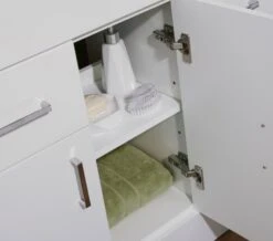 Nuie Eden Floor-Standing 3 Door And 2 Drawer White Cabinet With Basin 18 Nuie Eden Floor-Standing 3 Door And 2 Drawer White Cabinet With Basin -Burlington Shop M 2016 3 30 6 2 31 743