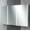 HIB Xenon 120 Triple Door LED Illuminated Aluminium Cabinet