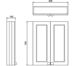 Burlington 600mm Double Door Cabinet -Burlington Shop M 2016 6 7 12 10 50 519