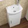Nuie Mayford 420 X 290mm Floor Standing White Cabinet And Basin -Burlington Shop M 2016 9 5 13 55 46 116