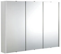 Nuie Eden 898mm X 650mm High Gloss White 3 Door Mirror Cabinet 6 Nuie Eden 898mm X 650mm High Gloss White 3 Door Mirror Cabinet -Burlington Shop M 2016 9 6 6 29 13 700