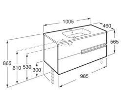 Roca Victoria-N Unik 565mm High Wall Hung Unit With Basin 11 Roca Victoria-N Unik 565mm High Wall Hung Unit With Basin -Burlington Shop M 2017 3 20 5 46 23 413