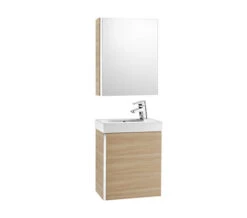 Roca Mini 450mm Vanity Unit With Basin And Mirror Cabinet -Burlington Shop M 2017 3 3 13 47 1 268