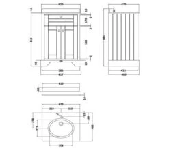 Hudson Reed Old London Floor Standing Vanity Unit And Basin With Marble Worktop -Burlington Shop M 2018 12 13 10 42 48 379