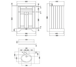 Hudson Reed Old London Floor Standing Vanity Unit And Basin With Marble Worktop -Burlington Shop M 2018 12 13 10 43 11 326
