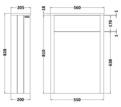 Hudson Reed Old London 550mm Back-To-Wall WC Unit -Burlington Shop M 2018 12 17 12 20 38 698