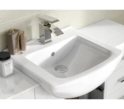 Nuie Mayford Two Door Floor Standing Gloss White Vanity And Basin 23 Nuie Mayford Two Door Floor Standing Gloss White Vanity And Basin -Burlington Shop M 2018 4 5 14 5 14 580