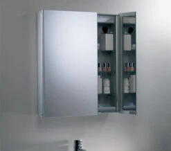 Roper Rhodes Limit 615 X 700mm Slimline Double Door Mirror Cabinet