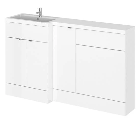 Hudson Reed Fusion 1500mm Furniture Pack - Vanity Unit-Base Unit-WC Unit And Basin 3 Hudson Reed Fusion 1500mm Furniture Pack - Vanity Unit-Base Unit-WC Unit And Basin
