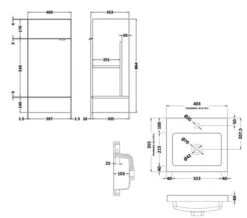 Hudson Reed Fusion 400mm Full Depth Floor-Standing Vanity Unit And Basin -Burlington Shop M 2019 1 31 15 5 23 898