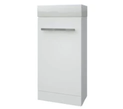 Kartell K-Vit Purity Floor Standing 400mm Cloakroom Vanity Unit With Basin