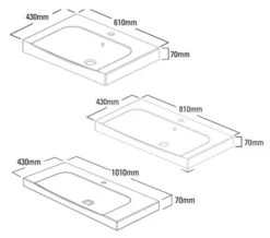 Roper Rhodes Diverge 810mm High Freestanding Unit 11 Roper Rhodes Diverge 810mm High Freestanding Unit -Burlington Shop M 2019 12 14 6 8 12 412
