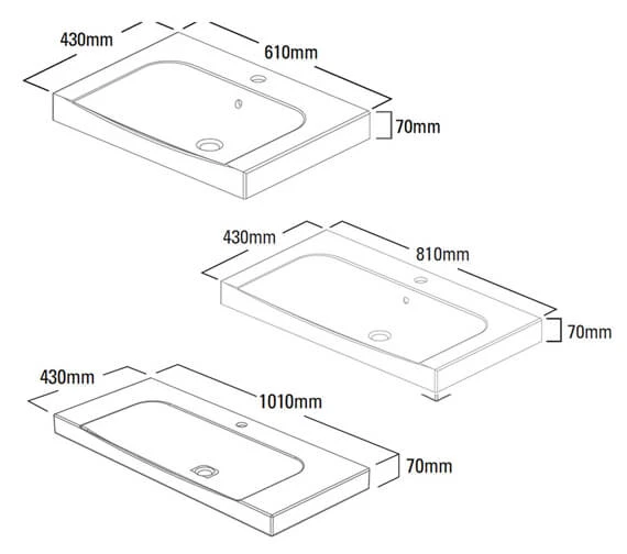 Roper Rhodes Diverge 810mm High Freestanding Unit 7 Roper Rhodes Diverge 810mm High Freestanding Unit - Image 5