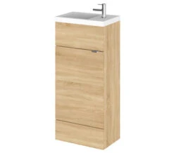 Hudson Reed Fusion 400mm Floor-Standing Slimline Vanity Unit And Basin -Burlington Shop M 2019 2 5 12 39 39 870