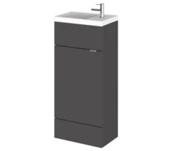 Hudson Reed Fusion 400mm Floor-Standing Slimline Vanity Unit And Basin -Burlington Shop M 2019 2 5 12 40 52 882