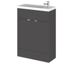Hudson Reed Fusion 600mm Floor-Standing Slimline Vanity Unit And Basin -Burlington Shop M 2019 2 5 13 50 11 493