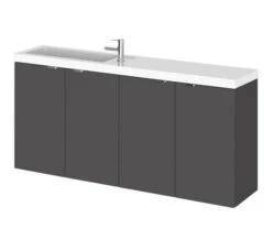 Hudson Reed Fusion 1200mm Wall Hung 4 Door Slimline Vanity Unit And Basin 21 Hudson Reed Fusion 1200mm Wall Hung 4 Door Slimline Vanity Unit And Basin -Burlington Shop M 2019 2 6 11 56 47 77