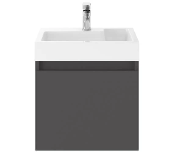 Nuie Merit Full Depth 505 X 360mm Single Door Vanity Unit And Basin 9 Nuie Merit Full Depth 505 X 360mm Single Door Vanity Unit And Basin - Image 7