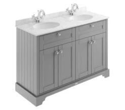 Hudson Reed Old London 1200mm Floor Standing Unit And Double Basin With Marble Top -Burlington Shop M 2019 3 18 14 38 47 588