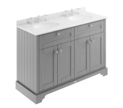 Hudson Reed Old London 1200mm Floor Standing Unit And Double Basin With Marble Top -Burlington Shop M 2019 3 18 14 41 6 120