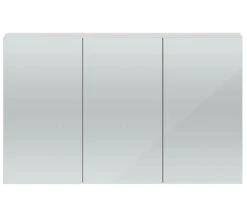 Hudson Reed Quartet 1350 X 715mm 3 Door Mirror Cabinet -Burlington Shop M 2019 5 22 8 5 51 260