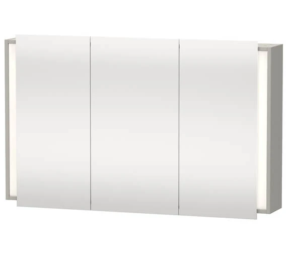 Duravit Ketho 1200 X 750mm 3 Door Mirror Cabinet 7 Duravit Ketho 1200 X 750mm 3 Door Mirror Cabinet - Image 5