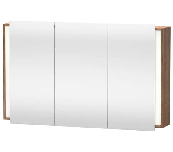 Duravit Ketho 1200 X 750mm 3 Door Mirror Cabinet 20 Duravit Ketho 1200 X 750mm 3 Door Mirror Cabinet - Image 18