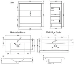 Hudson Reed Coast Floor Mounted Open Shelf Unit And Basin -Burlington Shop M 2019 5 8 7 37 24 118