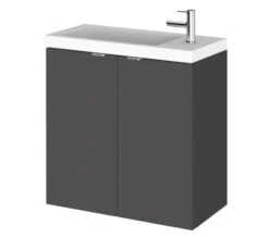 Hudson Reed Fusion 500mm Wall Hung 2 Door Slimline Vanity Unit And Basin 18 Hudson Reed Fusion 500mm Wall Hung 2 Door Slimline Vanity Unit And Basin -Burlington Shop M 2019 6 1 9 28 35 306