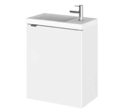 Hudson Reed Fusion 400mm Wall Hung Compact Vanity Unit And Basin