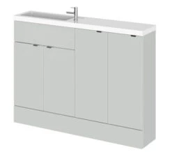 Hudson Reed Fusion 1200mm Compact Furniture Pack - Vanity And 2 Base Unit With Basin -Burlington Shop M 2019 6 8 11 12 28 328