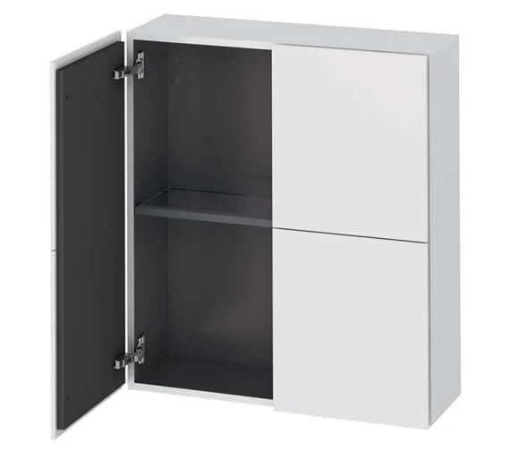 Duravit L-Cube 700 X 800mm Semi-Tall Cabinet 4 Duravit L-Cube 700 X 800mm Semi-Tall Cabinet - Image 2