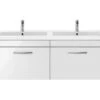 Nuie Athena 1205 X 390mm Wall Hung 2 Drawer Cabinet And Double Basin -Burlington Shop M 2020 1 30 10 12 42 997
