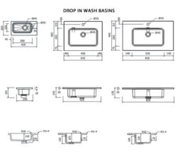 RAK Joy Wall Hung 2 Drawer Vanity Unit -Burlington Shop M 2020 5 30 15 2 47 666