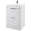 Nuie Parade 800mm High 2 Drawer Floor Standing Cabinet And Basin -Burlington Shop M700 2020 12 31 7 25 24 410