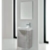Royo Elegance 450 X 250mm 1 Door Cloakroom Unit With Basin And Mirror -Burlington Shop M700 2020 12 7 13 22 29 34