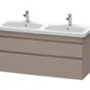 Duravit DuraStyle 1230 X 448mm Double Drawer Vanity Unit -Burlington Shop M700 2020 8 11 14 48 48 321
