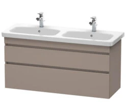 Duravit DuraStyle 1230 X 448mm Double Drawer Vanity Unit