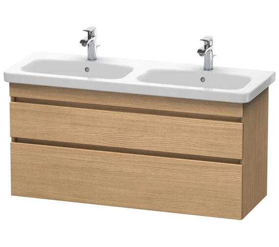 Duravit DuraStyle 1230 X 448mm Double Drawer Vanity Unit 14 Duravit DuraStyle 1230 X 448mm Double Drawer Vanity Unit - Image 12