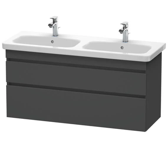 Duravit DuraStyle 1230 X 448mm Double Drawer Vanity Unit 12 Duravit DuraStyle 1230 X 448mm Double Drawer Vanity Unit - Image 10