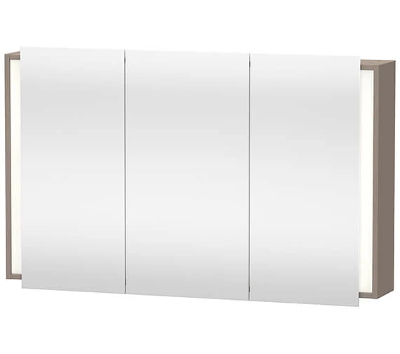 Duravit Ketho 1200 X 750mm 3 Door Mirror Cabinet 10 Duravit Ketho 1200 X 750mm 3 Door Mirror Cabinet - Image 8