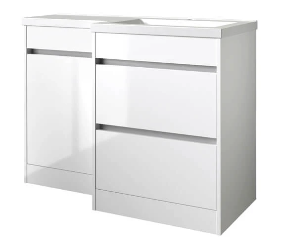 Kartell K-Vit City 2 Drawer L-Shaped Furniture Set 4 Kartell K-Vit City 2 Drawer L-Shaped Furniture Set - Image 2