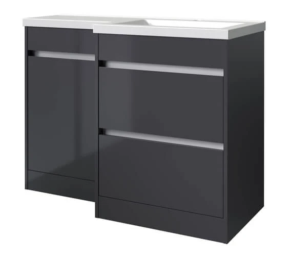 Kartell K-Vit City 2 Drawer L-Shaped Furniture Set 6 Kartell K-Vit City 2 Drawer L-Shaped Furniture Set - Image 4