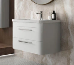 Hudson Reed Solar Wall Hung Vanity Unit And Basin